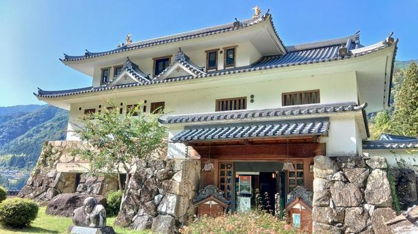 和田城 和田城 和田城,遠山郷,南信濃和田の写真素材