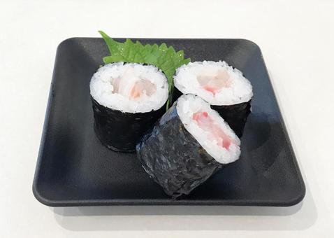 海鮮巻き 海鮮巻き,白身魚,白身の写真素材