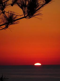 Crimson evening sky, JPG Crimson evening sky, JPG