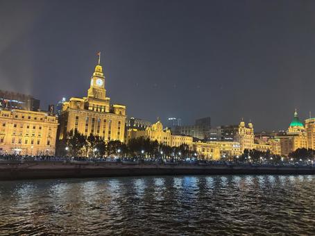 上海の時計台 上海の時計台の写真