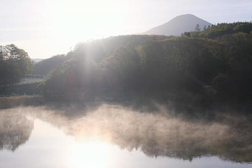 湖畔 湖畔の写真