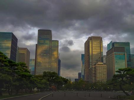 Tokyo building district, JPG Tokyo building district, JPG