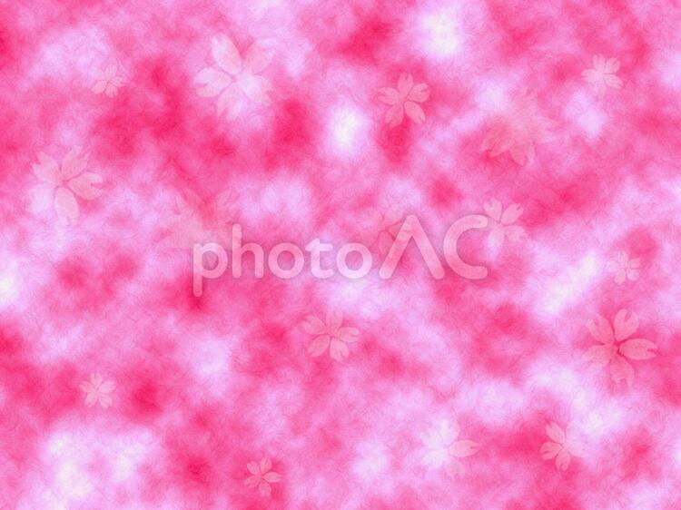 和紙イメージと桜模様 和紙,イメージ,テクスチャの写真素材