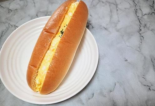Photo, egg, bread, rolls, 