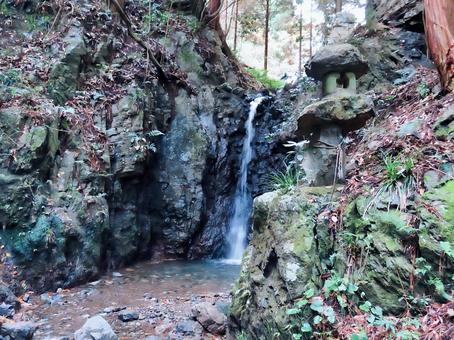 毛呂山の秘境獅子ケ滝 毛呂山の秘境獅子ケ滝 獅子ケ滝,毛呂山,滝の写真素材