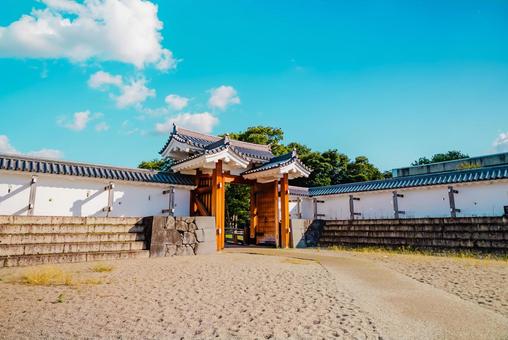 【山形】山形駅の周辺 山形城跡 【山形】山形駅の周辺 山形城跡 山形城跡,山形,城跡の写真素材