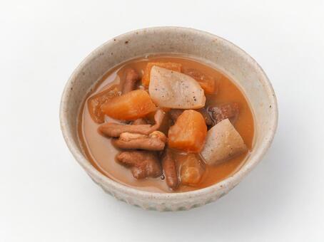 モツ煮 もつ,煮込み,もつ煮の写真素材