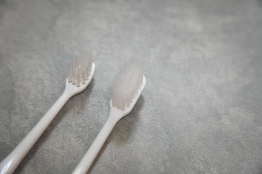 虫歯予防　歯ブラシの写真