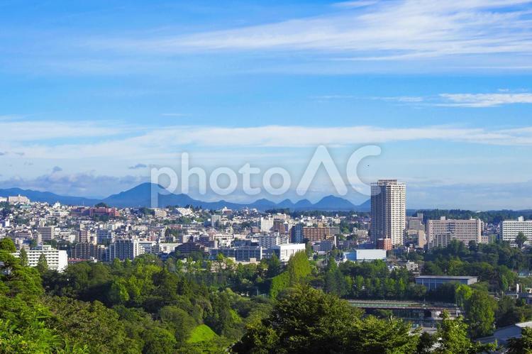 仙台市の都市風景 宮城県 仙台,仙台市,都市風景の写真素材