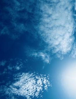 空 空 空,青い,青い空の写真素材