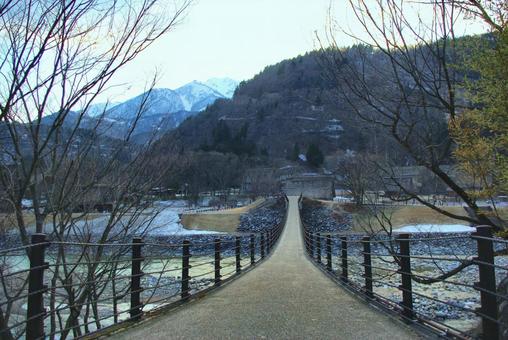 白川郷 であい橋 白川郷 であい橋の写真