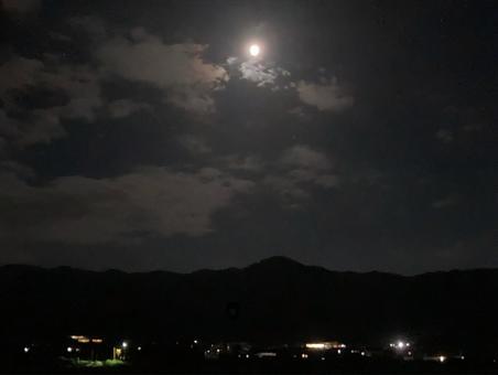 月明かり 月明かりの写真