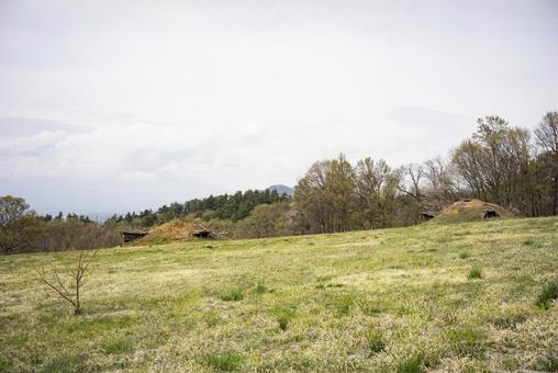 Photo, umenoki ruins, pit dwellings, yamanashi, 