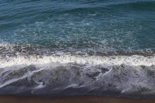 照片, 沙滩, 海滩, 白浪, 