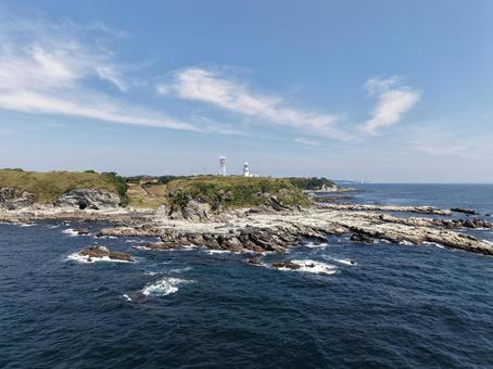 三浦・剣崎 三浦・剣崎 ドローン,空撮,剣崎の写真素材
