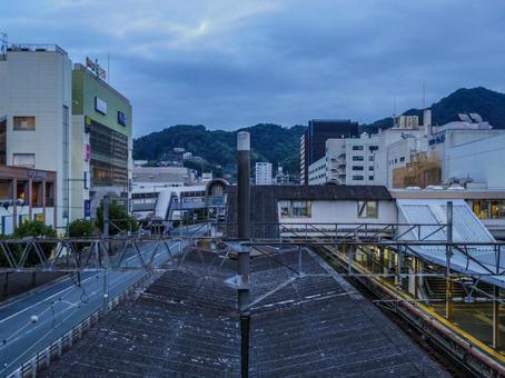 【広島県】JR呉駅 jr呉駅,呉駅,呉市の写真素材
