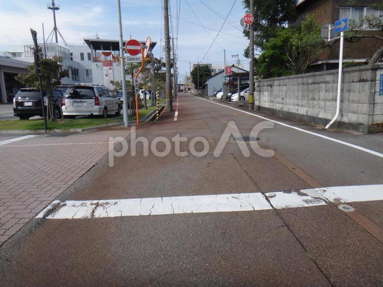 北陸の町並み（2012年） 町並み,射水,道路の写真素材