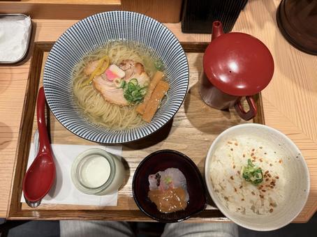 鯛ラーメン鯛茶漬けセット 鯛茶漬け,食事,味噌の写真素材