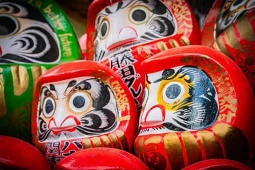 群馬県　少林山達磨寺 群馬,群馬県,達磨寺の写真素材