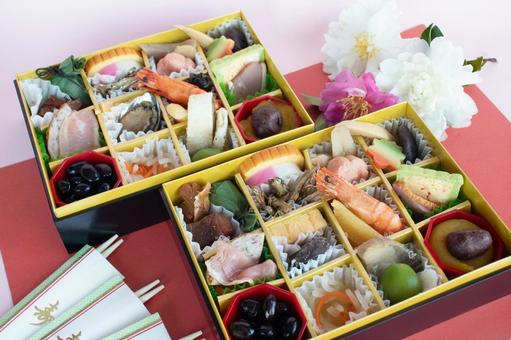 おせち料理 おせち,おせち料理,日本料理の写真素材