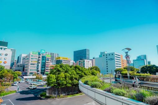 【宮城】仙台駅周辺の街並み 【宮城】仙台駅周辺の街並み 仙台駅,仙台,宮城の写真素材