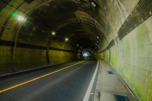 【鳥取】鳥取砂丘に抜ける砂丘トンネル 鳥取,鳥取市,tottoriの写真素材