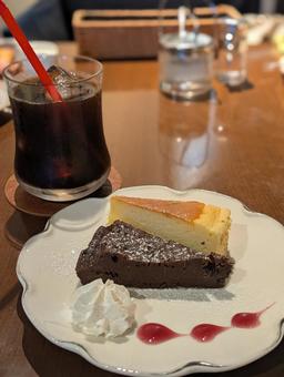 ケーキセット ケーキセットの写真