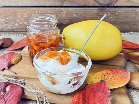 花梨と花梨ジャム 花梨,ジャム,スイーツの写真素材
