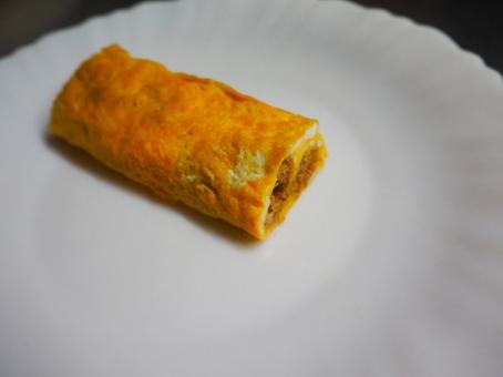 そぼろ卵焼き 卵焼き,惣菜,卵の写真素材