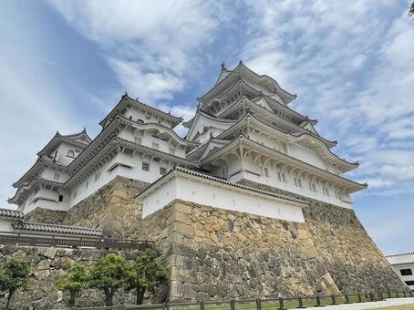 姫路城 姫路城 姫路城,白鷺城,お城の写真素材