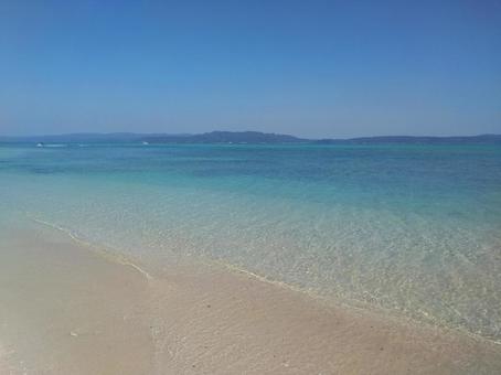 沖縄の海 海,沖縄,ビーチの写真素材