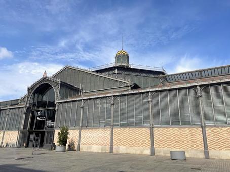 エル・ボルン文化センター（バルセロナ） スペイン,カタルーニャ,バルセロナの写真素材