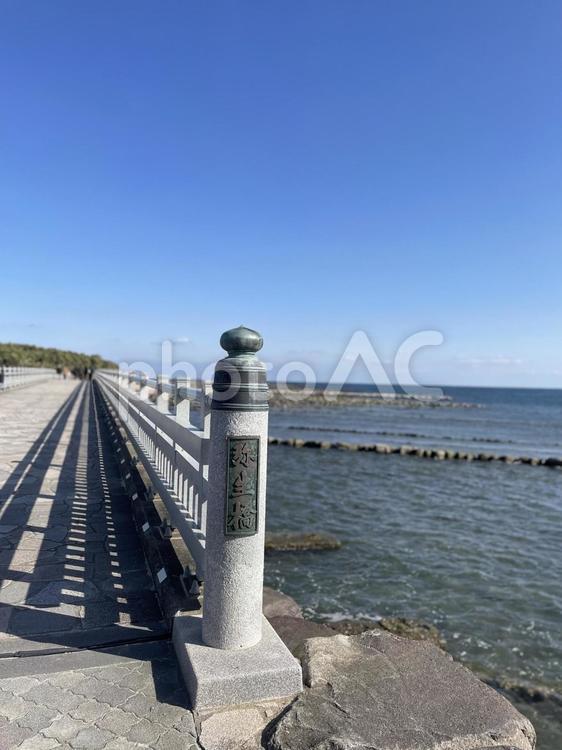 青島の海を散歩 宮崎,青島,海の写真素材