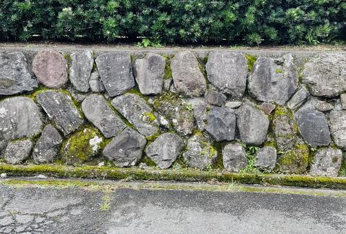 石積み 石積み 石積み,練り積み,モルタルの写真素材
