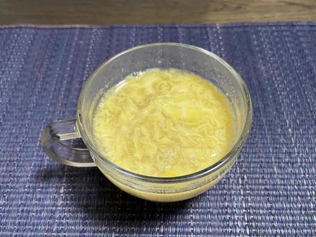 たまごスープ たまごスープ たまご,スープ,カップの写真素材
