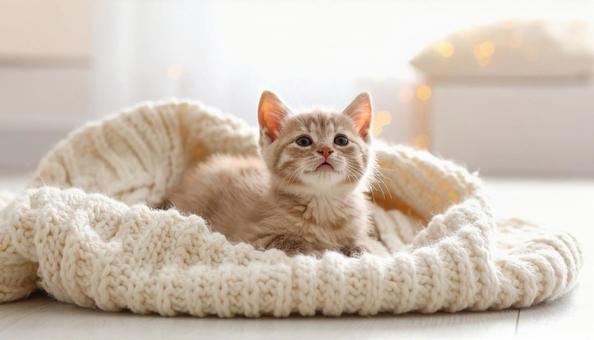 赤ちゃんネコの写真