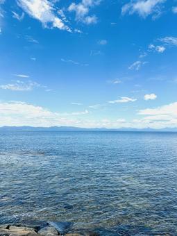 Photo, sea, sky, natural, 