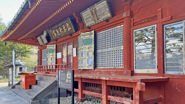 坂東33観音 18番 中禅寺 本堂 中禅寺,日光山,本堂の写真素材