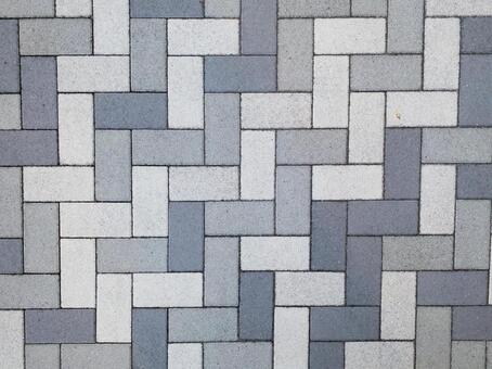 タイルブロック(グレー) タイル,ブロック,道路の写真素材