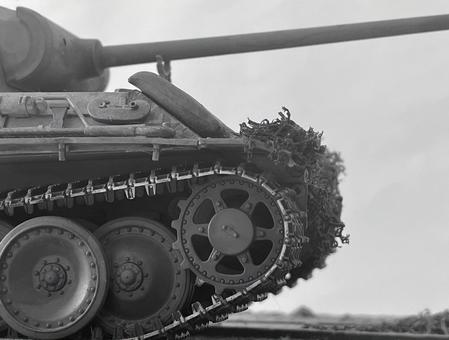 おもちゃの戦車 おもちゃの戦車の写真