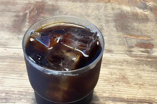 アイスコーヒー アイスコーヒー アイスコーヒー,珈琲,冷たいの写真素材