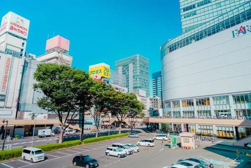 【宮城】仙台駅周辺の街並み 【宮城】仙台駅周辺の街並み 仙台駅,仙台,宮城の写真素材