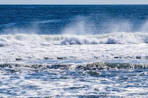浜辺の風景(58) 浜辺の風景(58) 海,波しぶき,波の写真素材
