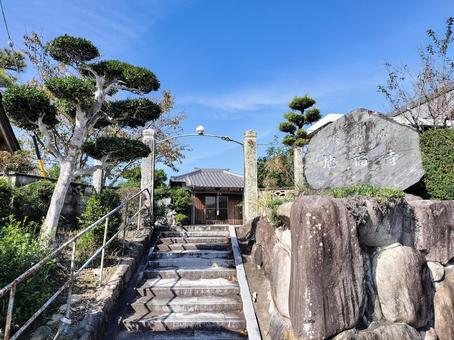 極楽山地福寺　三重県鈴鹿市小田町 地福寺,極楽山,三重県の写真素材
