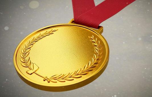 金メダルの写真