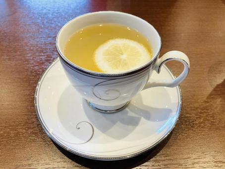 ホットレモネード ホットレモネード,カフェ,ドリンクの写真素材