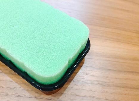 靴磨きスポンジ 靴磨きスポンジ 靴磨きスポンジ,スポンジ,靴スポンジの写真素材