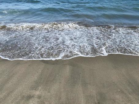 浜辺 浜辺 海,波,砂の写真素材