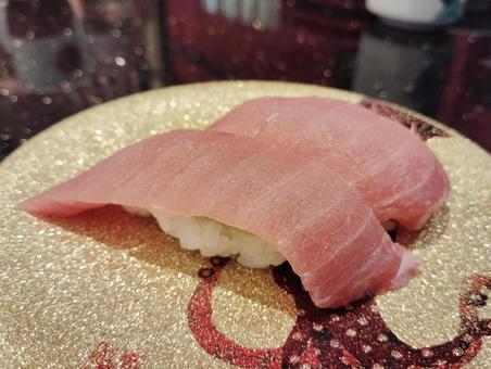 キハダマグロの握り キハダマグロ,マグロ,握りの写真素材
