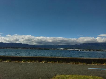 琵琶湖 琵琶湖 琵琶湖,湖,自然の写真素材
